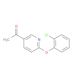 1-(6-(2-CHLOROPHENOXY)PYRIDIN-3-YL)ETHANONE