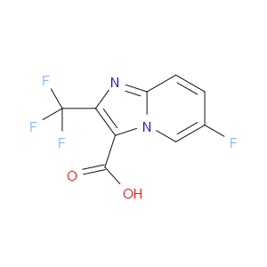 6-FLUORO-2-(TRIFLUOROMETHYL)IMIDAZO[1,2-A]PYRIDINE-3-CARBOXYLIC ACID