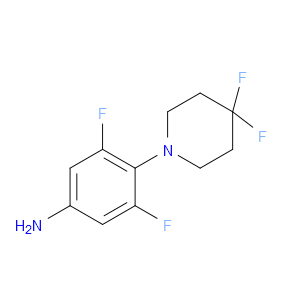 4-(4,4-DIFLUOROPIPERIDIN-1-YL)-3,5-DIFLUOROANILINE - Click Image to Close