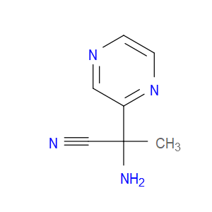 2-AMINO-2-(PYRAZIN-2-YL)PROPANENITRILE