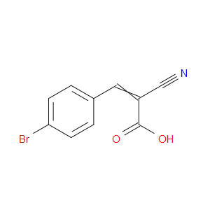 (E)-3-(4-BROMOPHENYL)-2-CYANOACRYLIC ACID