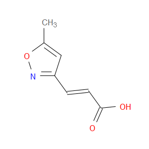 (E)-3-(5-METHYLISOXAZOL-3-YL)ACRYLIC ACID
