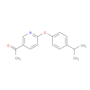 5-ACETYL-2-(4-ISOPROPYLPHENOXY)PYRIDINE