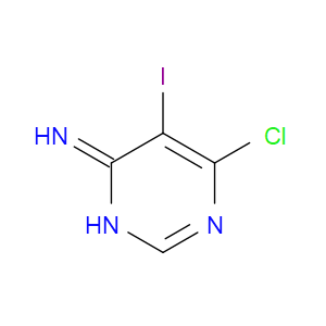 6-CHLORO-5-IODOPYRIMIDIN-4-AMINE