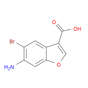 6-AMINO-5-BROMOBENZOFURAN-3-CARBOXYLIC ACID