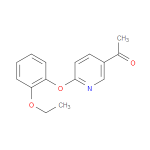 5-ACETYL-2-(2-ETHOXYPHENOXY) PYRIDINE