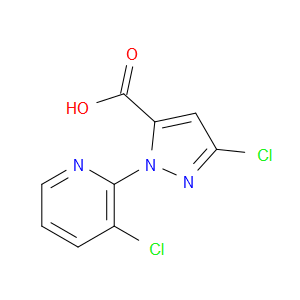 3-CHLORO-1-(3-CHLOROPYRIDIN-2-YL)-1H-PYRAZOLE-5-CARBOXYLIC ACID - Click Image to Close