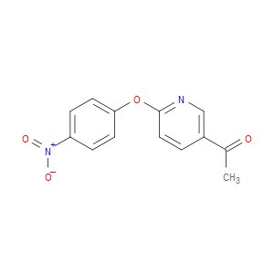1-(6-(4-NITROPHENOXY)PYRIDIN-3-YL)ETHANONE