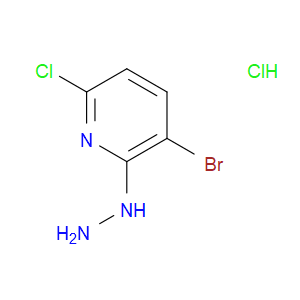 3-BROMO-6-CHLORO-2-HYDRAZINYLPYRIDINE HYDROCHLORIDE