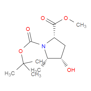 (2S,4S,5S)-1-TERT-BUTYL 2-METHYL 4-HYDROXY-5-METHYLPYRROLIDINE-1,2-DICARBOXYLATE - Click Image to Close
