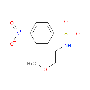 N-(2-METHOXYETHYL)-4-NITROBENZENESULFONAMIDE - Click Image to Close