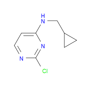 2-CHLORO-N-(CYCLOPROPYLMETHYL)PYRIMIDIN-4-AMINE - Click Image to Close
