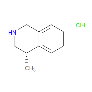 (S)-4-METHYL-1,2,3,4-TETRAHYDROISOQUINOLINE HYDROCHLORIDE - Click Image to Close