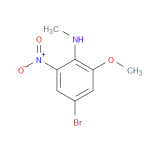 4-BROMO-2-METHOXY-N-METHYL-6-NITROANILINE