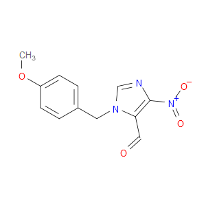 1-(4-METHOXYBENZYL)-4-NITRO-1H-IMIDAZOLE-5-CARBALDEHYDE