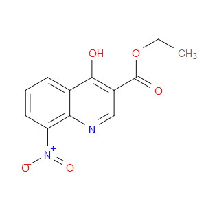 ETHYL 4-HYDROXY-8-NITROQUINOLINE-3-CARBOXYLATE