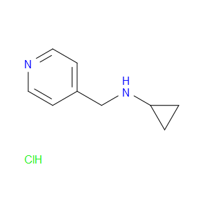 N-(PYRIDIN-4-YLMETHYL)CYCLOPROPANAMINE HYDROCHLORIDE - Click Image to Close