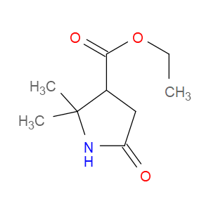 ETHYL 2,2-DIMETHYL-5-OXOPYRROLIDINE-3-CARBOXYLATE