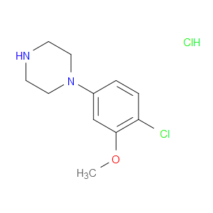 1-(4-CHLORO-3-METHOXYPHENYL)PIPERAZINE HYDROCHLORIDE