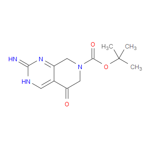 TERT-BUTYL 2-AMINO-5-OXO-5,6-DIHYDROPYRIDO[3,4-D]PYRIMIDINE-7(8H)-CARBOXYLATE