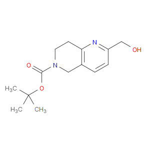 TERT-BUTYL 2-(HYDROXYMETHYL)-7,8-DIHYDRO-1,6-NAPHTHYRIDINE-6(5H)-CARBOXYLATE - Click Image to Close
