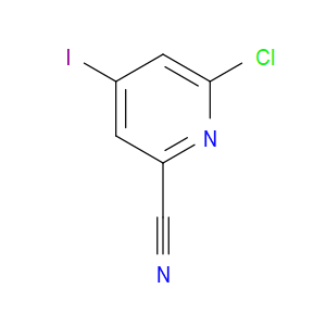 6-CHLORO-4-IODOPICOLINONITRILE