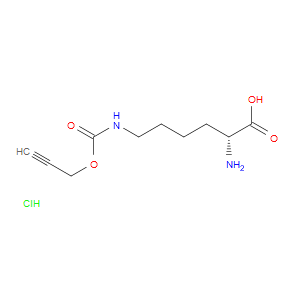 (R)-2-AMINO-6-(((PROP-2-YN-1-YLOXY)CARBONYL)AMINO)HEXANOIC ACID HCL