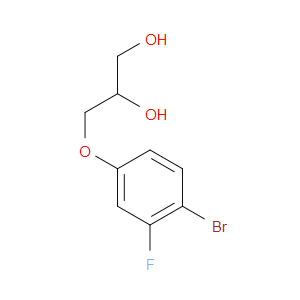3-(4-BROMO-3-FLUOROPHENOXY)PROPANE-1,2-DIOL