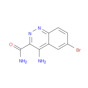 4-AMINO-6-BROMOCINNOLINE-3-CARBOXAMIDE - Click Image to Close