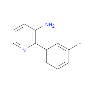 2-(3-FLUOROPHENYL)PYRIDIN-3-AMINE - Click Image to Close