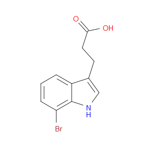 3-(7-BROMO-1H-INDOL-3-YL)PROPANOIC ACID - Click Image to Close