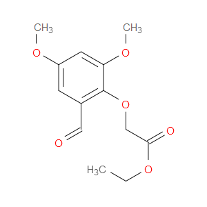 ETHYL 2-(2-FORMYL-4,6-DIMETHOXYPHENOXY)ACETATE
