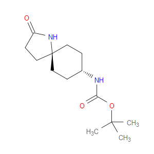 TERT-BUTYL ((5R,8R)-2-OXO-1-AZASPIRO[4.5]DECAN-8-YL)CARBAMATE