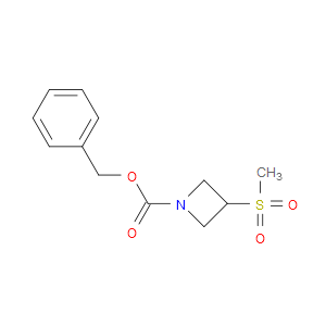 BENZYL 3-METHANESULFONYLAZETIDINE-1-CARBOXYLATE