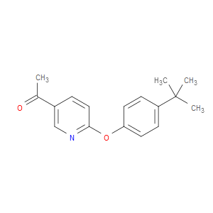 5-ACETYL-2-(4-(T-BUTYLPHENOXY) PYRIDINE - Click Image to Close