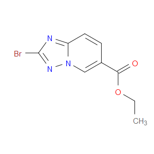 ETHYL 2-BROMO-[1,2,4]TRIAZOLO[1,5-A]PYRIDINE-6-CARBOXYLATE