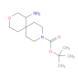 TERT-BUTYL 1-AMINO-3-OXA-9-AZASPIRO[5.5]UNDECANE-9-CARBOXYLATE