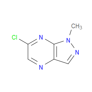6-CHLORO-1-METHYL-1H-PYRAZOLO[3,4-B]PYRAZINE