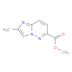 METHYL 2-METHYLIMIDAZO[1,2-B]PYRIDAZINE-6-CARBOXYLATE - Click Image to Close