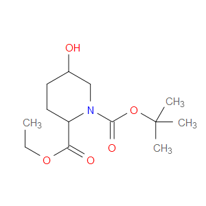1-TERT-BUTYL 2-ETHYL 5-HYDROXYPIPERIDINE-1,2-DICARBOXYLATE
