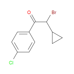 2-BROMO-1-(4-CHLOROPHENYL)-2-CYCLOPROPYLETHANONE