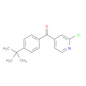 (4-(TERT-BUTYL)PHENYL)(2-CHLOROPYRIDIN-4-YL)METHANONE