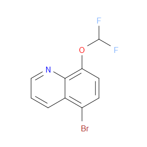 5-BROMO-8-(DIFLUOROMETHOXY)QUINOLINE