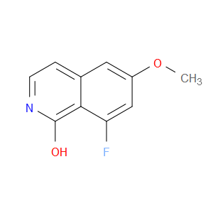 8-FLUORO-6-METHOXYISOQUINOLIN-1-OL - Click Image to Close