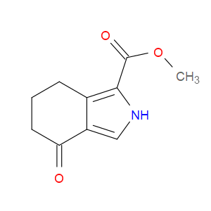 METHYL 4-OXO-4,5,6,7-TETRAHYDRO-2H-ISOINDOLE-1-CARBOXYLATE - Click Image to Close