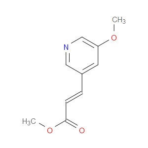METHYL 3-(5-METHOXYPYRIDIN-3-YL)ACRYLATE