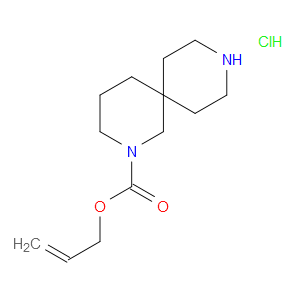 ALLYL 2,9-DIAZASPIRO[5.5]UNDECANE-2-CARBOXYLATE HYDROCHLORIDE