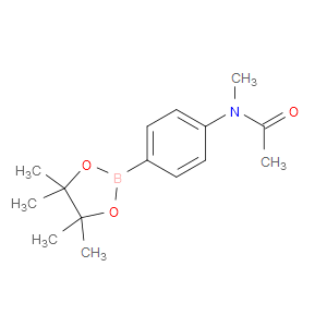 N-METHYL-N-(4-(4,4,5,5-TETRAMETHYL-1,3,2-DIOXABOROLAN-2-YL)PHENYL)ACETAMIDE - Click Image to Close