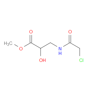 METHYL 3-(2-CHLOROACETAMIDO)-2-HYDROXYPROPANOATE - Click Image to Close