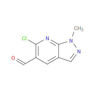 6-CHLORO-1-METHYL-1H-PYRAZOLO[3,4-B]PYRIDINE-5-CARBALDEHYDE